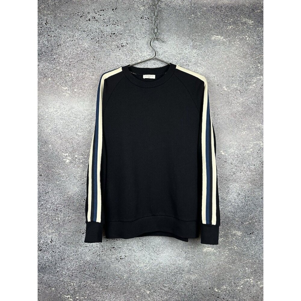 SANDRO PARIS MEN’S NAVY BLUE SWEATSHIRT SIZE M-L